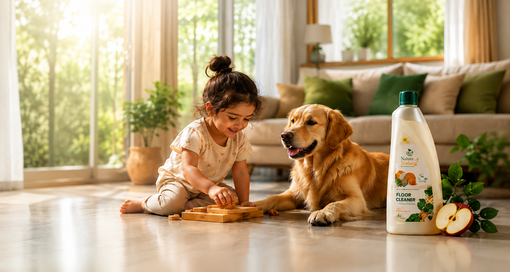 Nature or Nothing plant-based cleaners